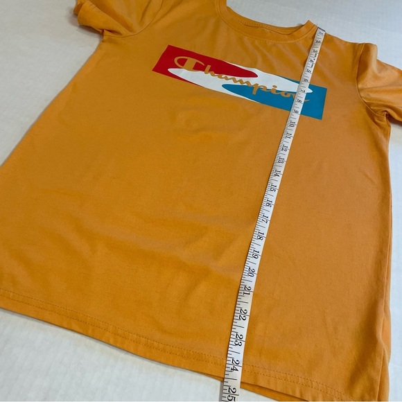 Champion Youth Short Sleeve T-Shirt Orange Size XL - Picture 5 of 6